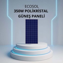 Ecosol 350W Polikristal Güneş Paneli Ecosol 350W Polikristal Güneş Paneli